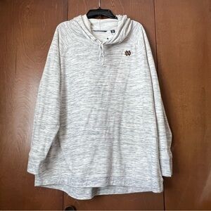 Cutter & Buck Notre Dame Women’s Pullover Hooded Fleece Tunic NWT XXXL Ret $84